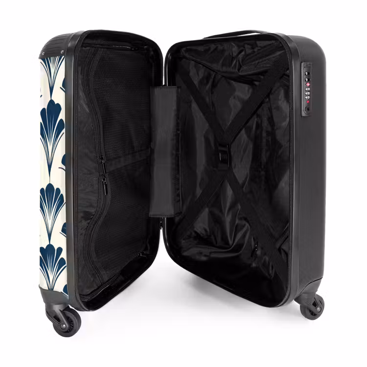 Suitcase - Classic - Motif - Blue — 3