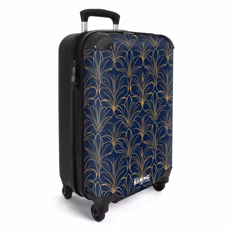 Suitcase - Deco - Fan - Blue — 4