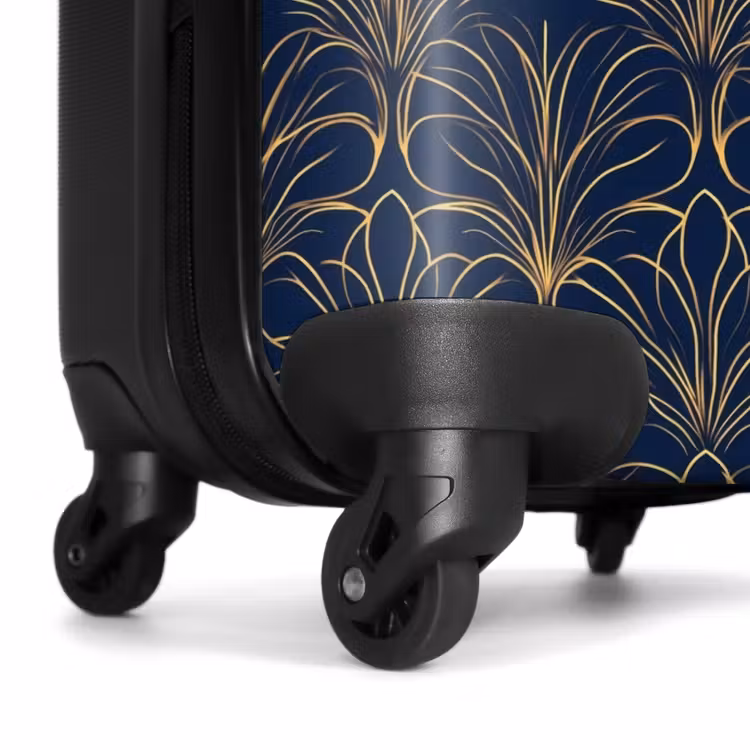 Suitcase - Deco - Fan - Blue — 6