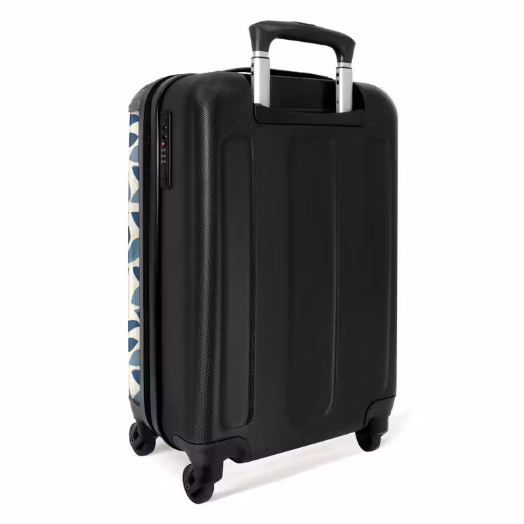 Suitcase - Flora - Modern - Blue — 2