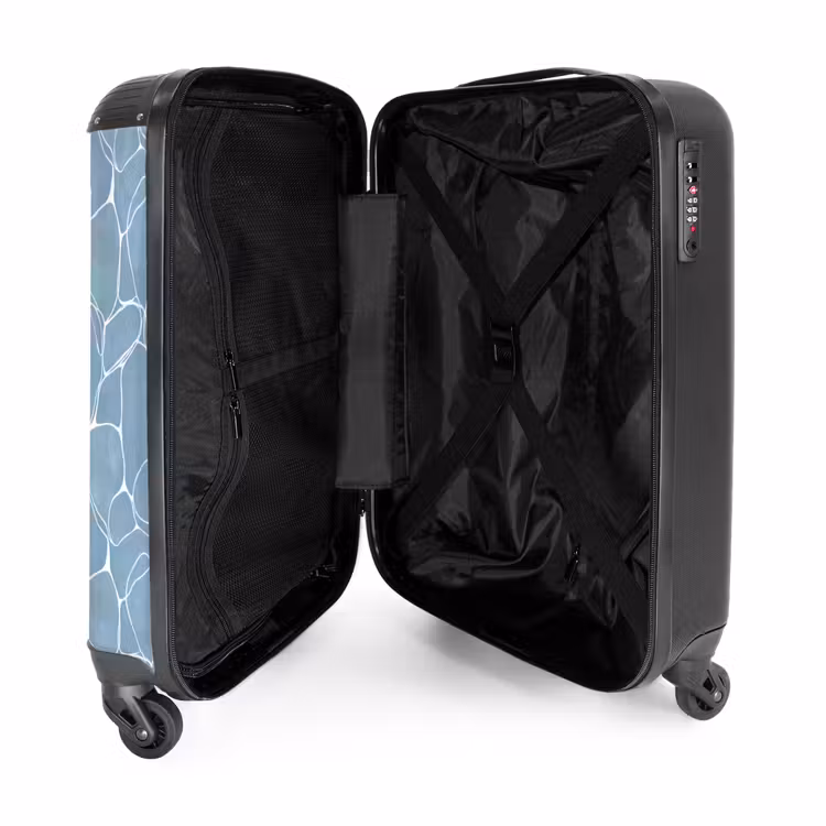 Suitcase - Organic - Pattern - Blue — 3