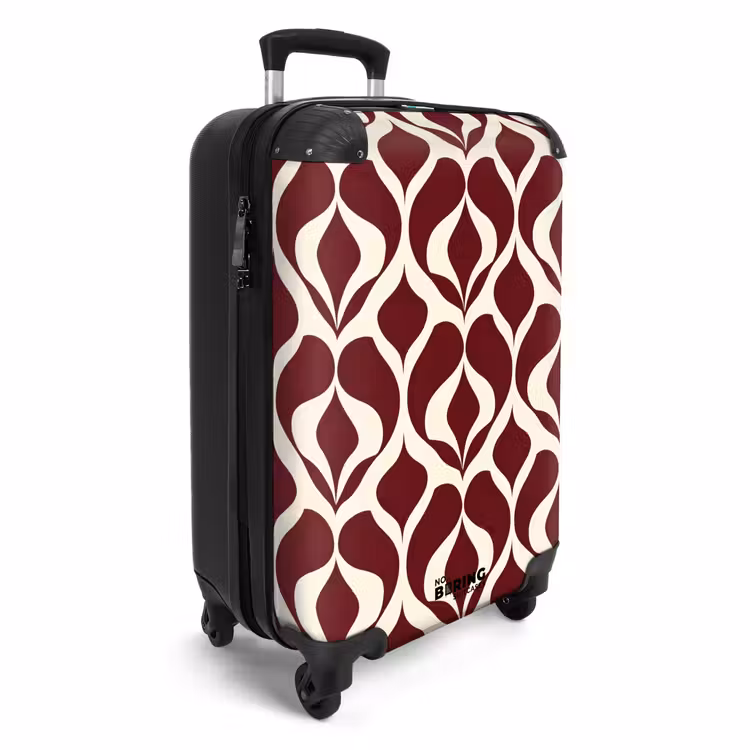 Suitcase - Red - Drop pattern - Graphic — 4
