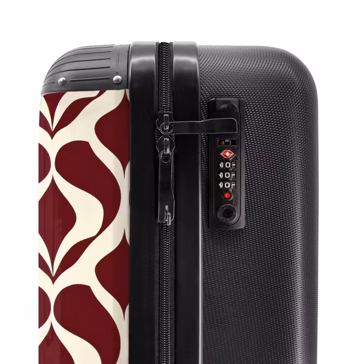 Suitcase - Red - Drop pattern - Graphic — 5