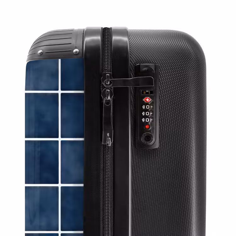 Suitcase - Tile - Modern - Blue — 5