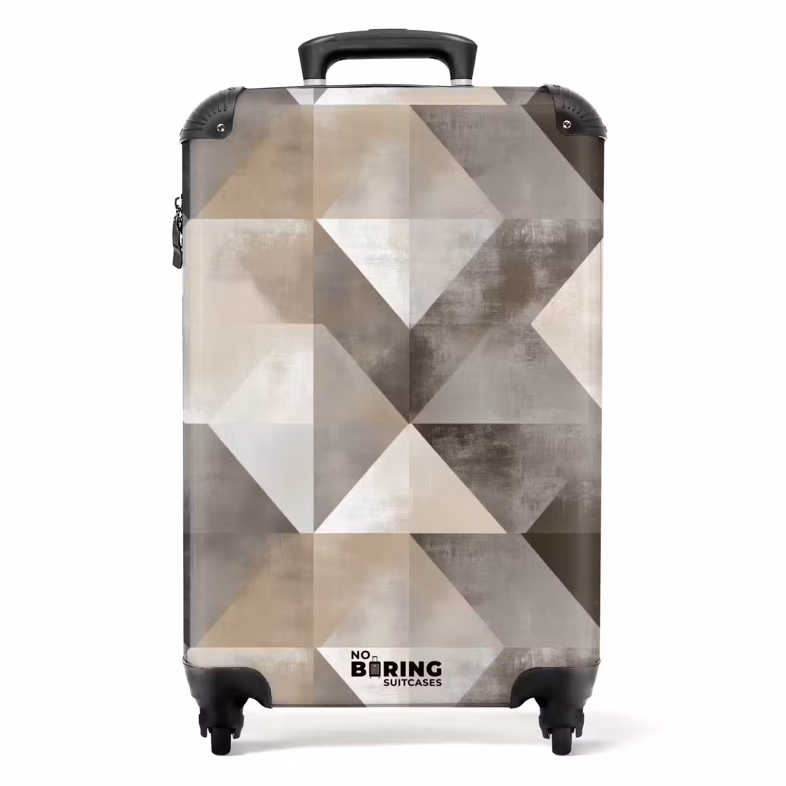 Suitcase - Geometric - Motif - Earth tones — 1