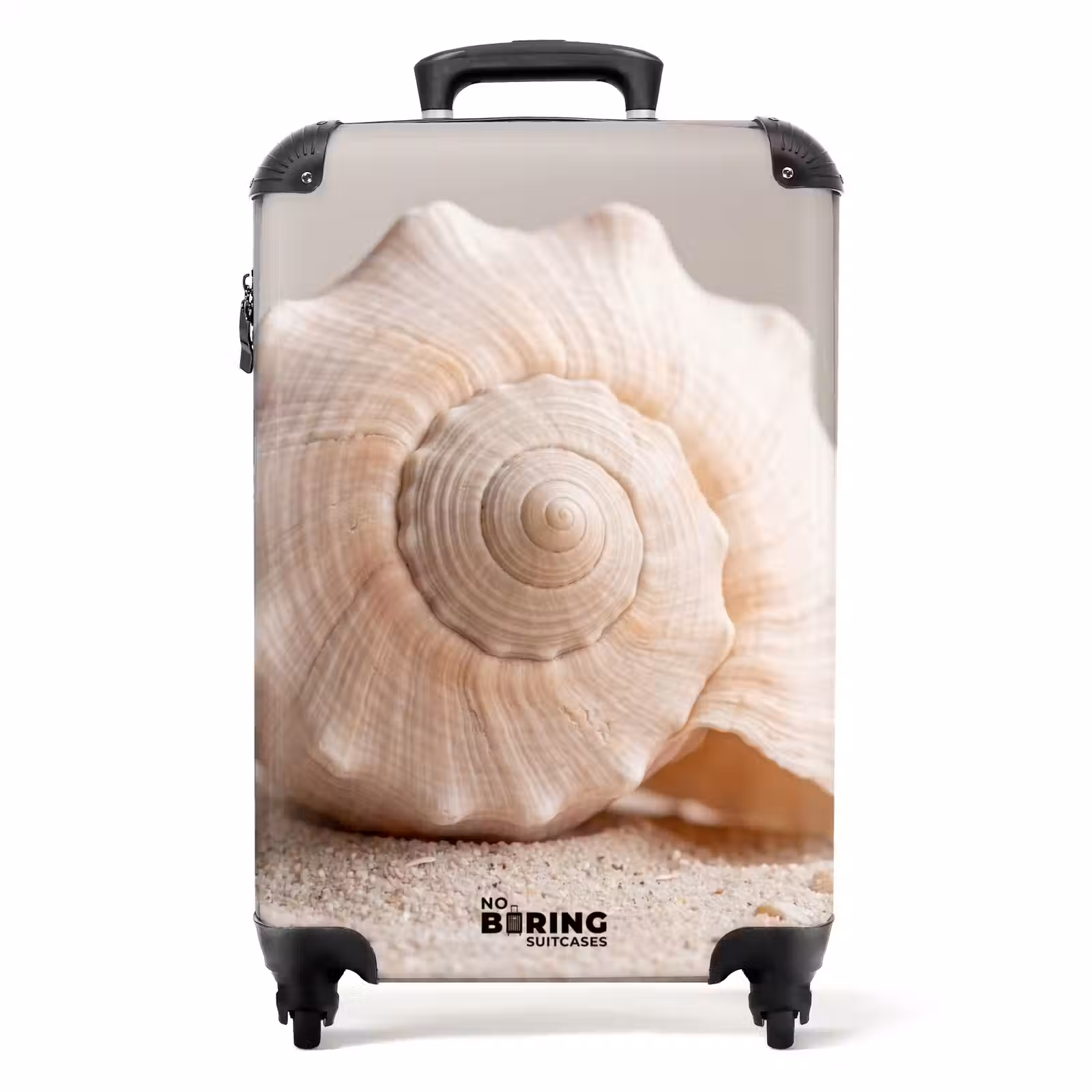 Suitcase - Shell - Detail - Beige — 1