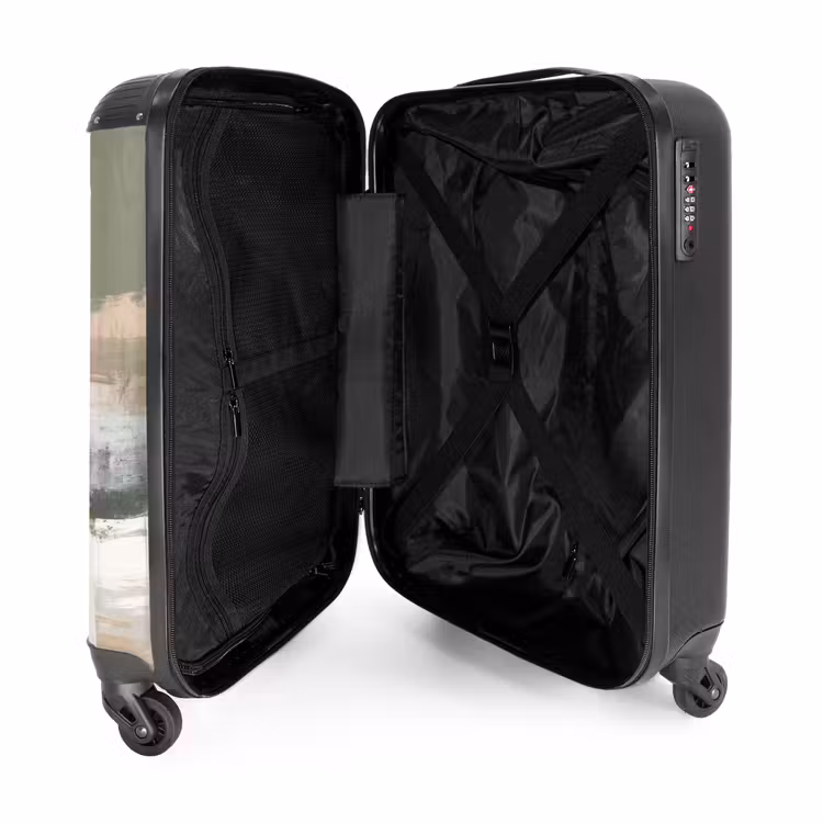 Suitcase - Brush strokes - Abstract - Earth tones — 3