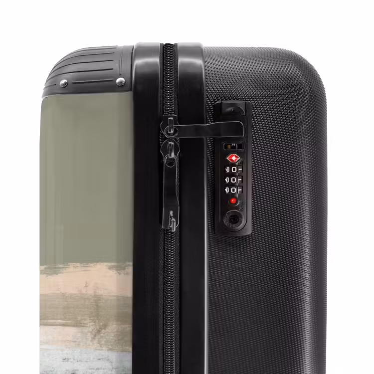 Suitcase - Brush strokes - Abstract - Earth tones — 5