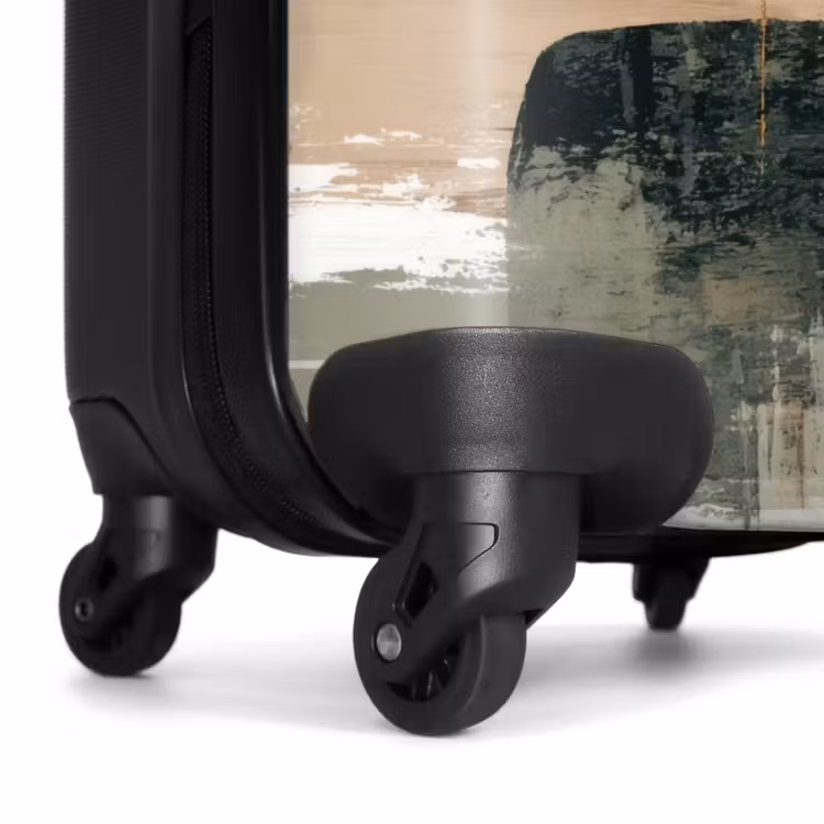 Suitcase - Brush strokes - Abstract - Earth tones — 6