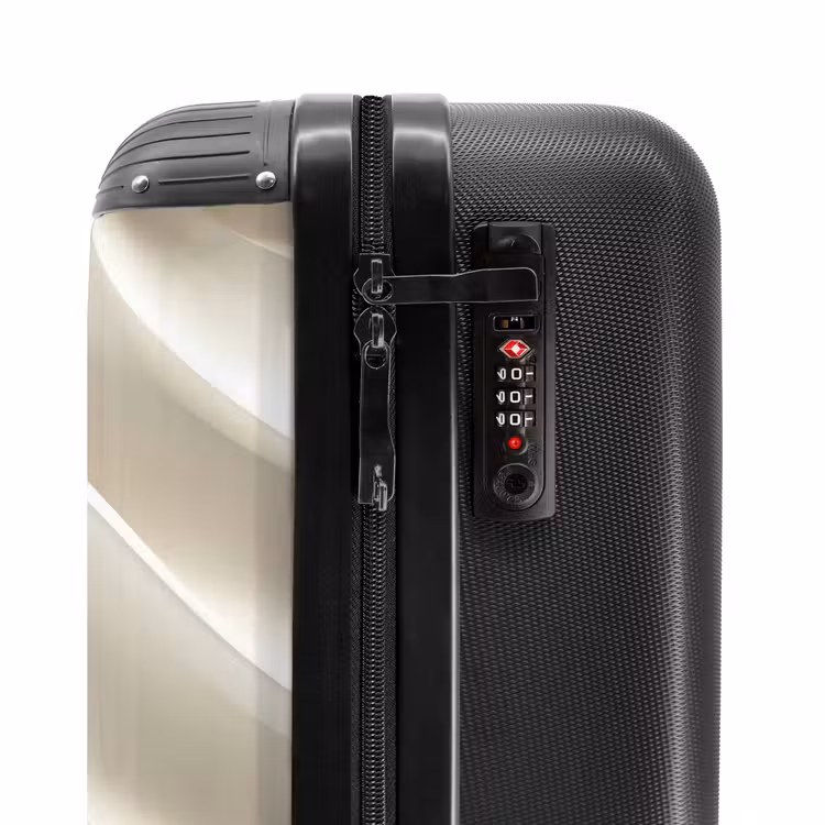Suitcase - Diagonal - Waves - Cream — 5