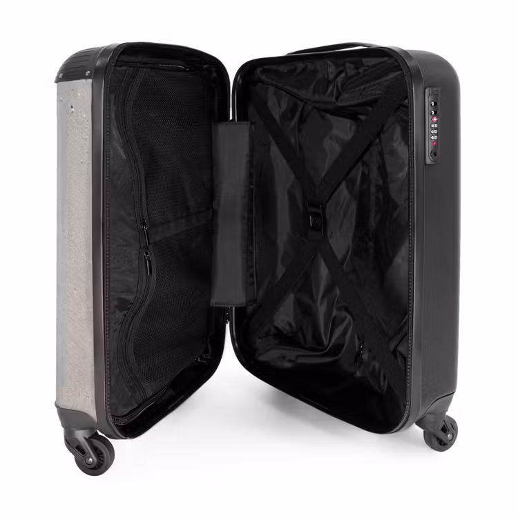 Suitcase - Feet - Prints - Sand — 3