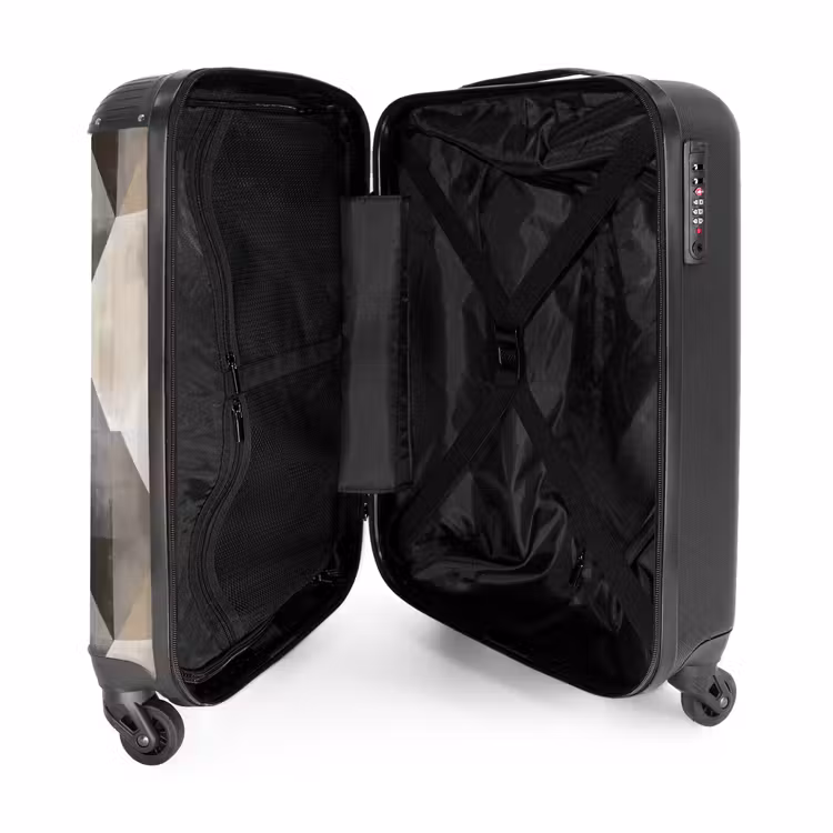 Suitcase - Geometric - Motif - Earth tones — 3