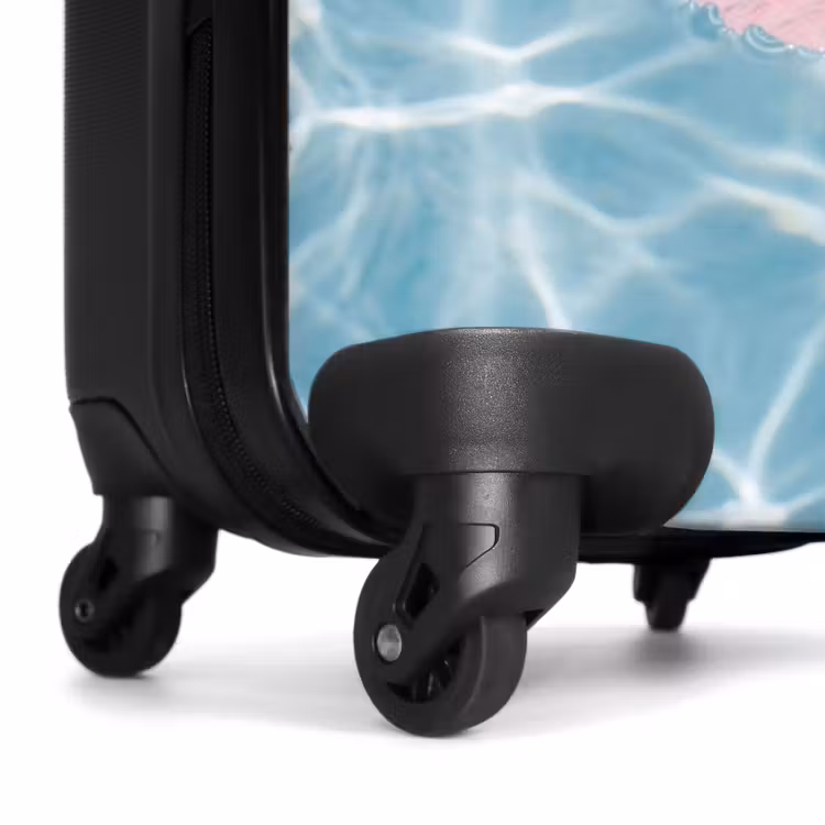 Suitcase - Hibiscus - Water - Pink — 6
