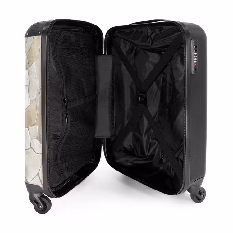 Suitcase - Mosaic - Stones - Beige — 3