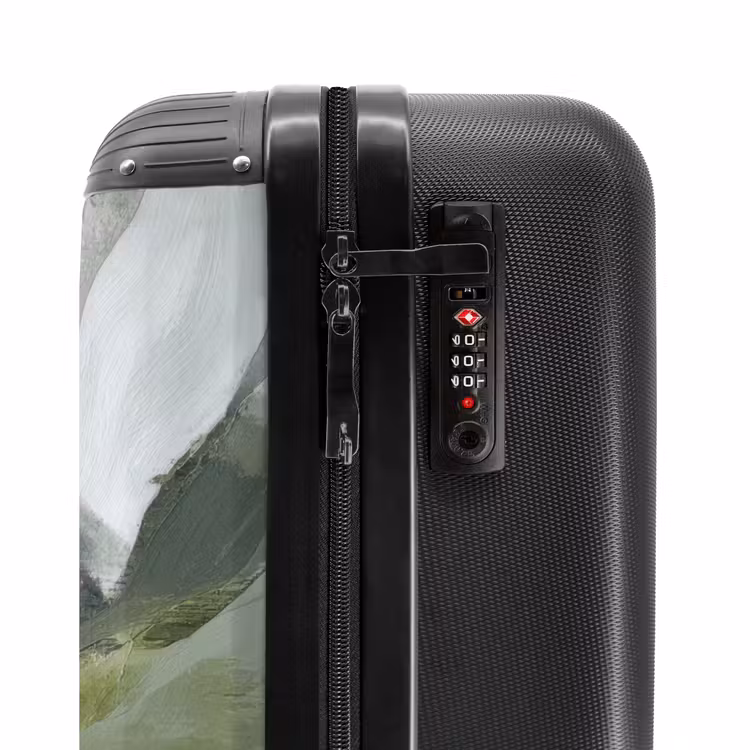 Suitcase - Nature - Abstract - Green - Brush strokes — 5