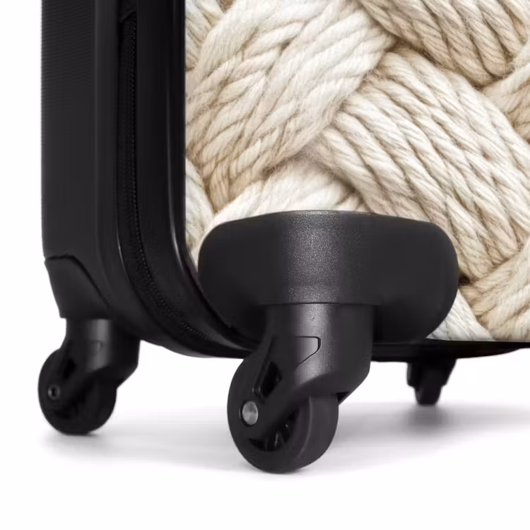 Suitcase - Rope - Knitted - Beige — 6