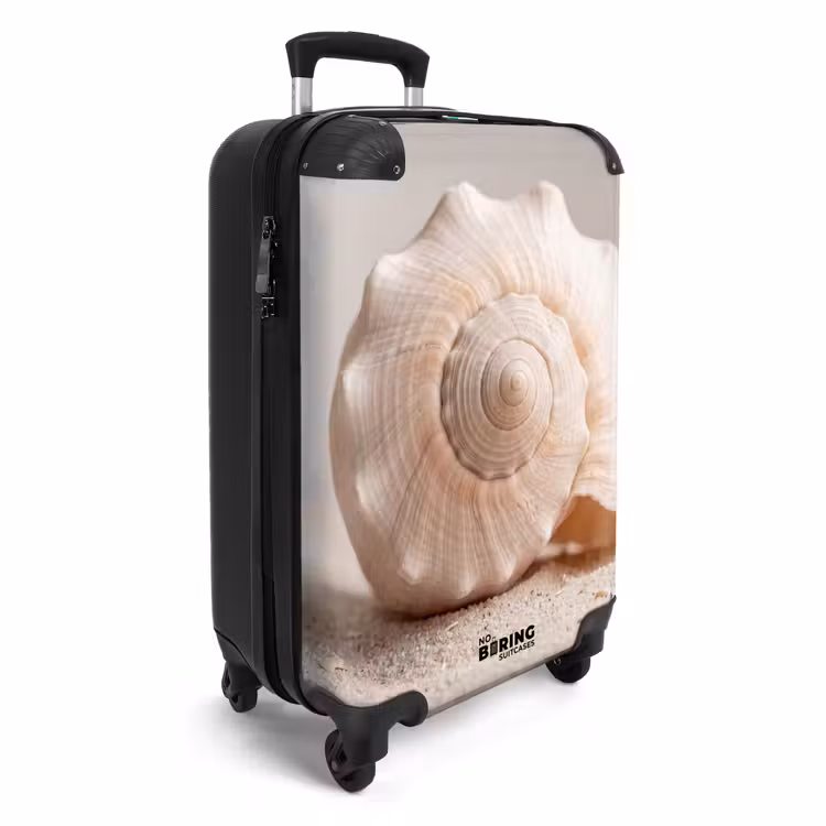Suitcase - Shell - Detail - Beige — 4