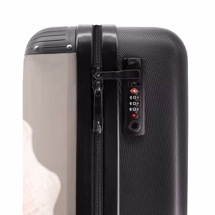 Suitcase - Shell - Detail - Beige — 5