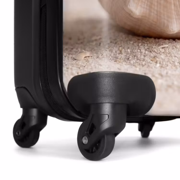 Suitcase - Shell - Detail - Beige — 6