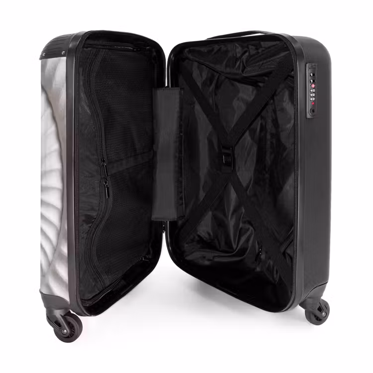 Suitcase - Shell - Spiral - White — 3