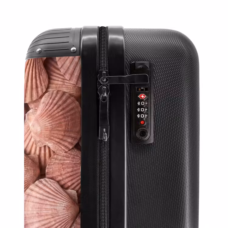 Suitcase - Shells - Pattern - Pink — 5