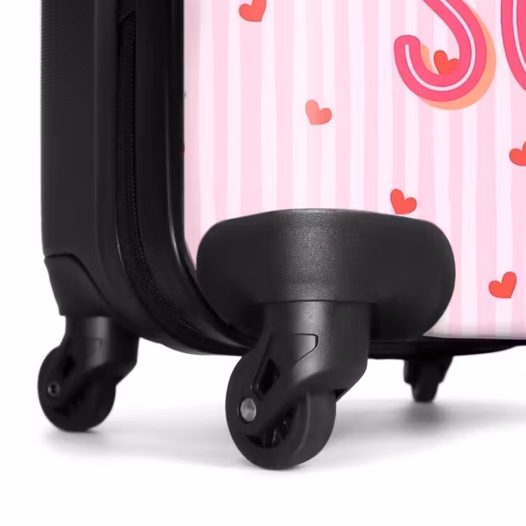 Suitcase - Amore vita sole - Pink - Hearts — 6