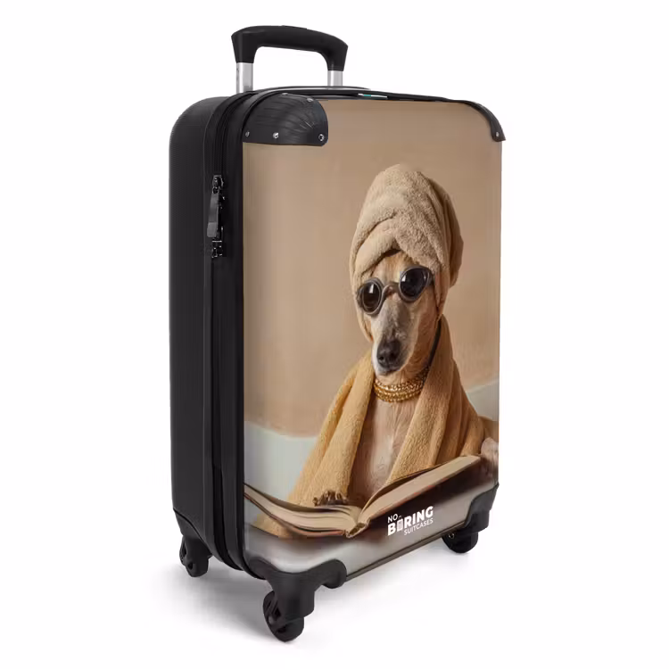 Suitcase - Bath - Dog - Book - Sunglasses — 4