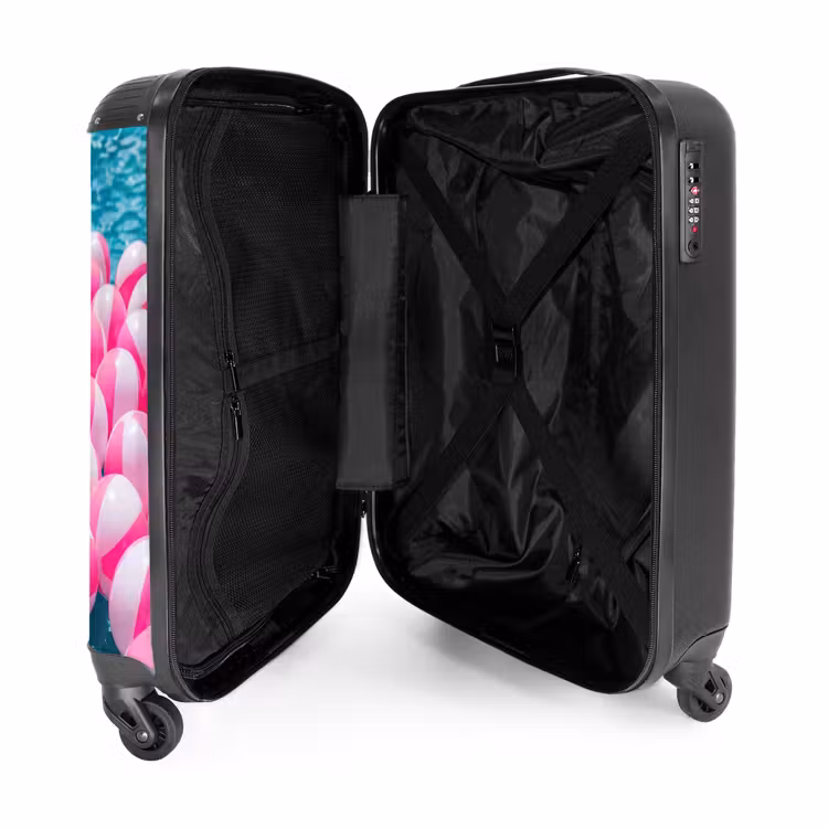Suitcase - Beach balls - Pink - Water — 3