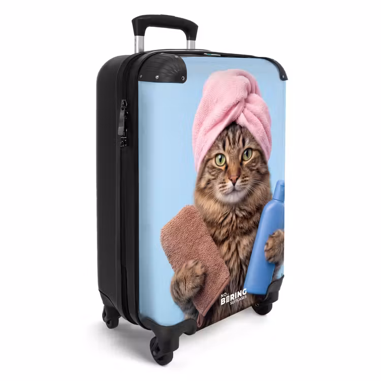 Suitcase - Cat - Towel - Washcloth - Soap — 4