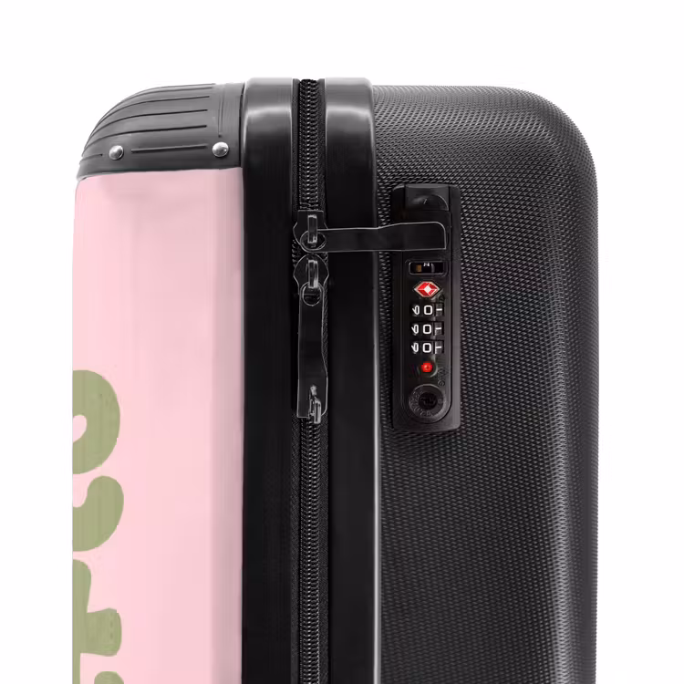 Suitcase - Chase greatness - Green - Pink - Retro — 5