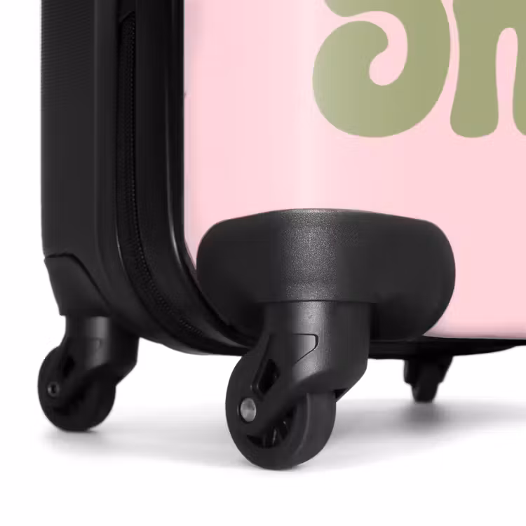 Suitcase - Chase greatness - Green - Pink - Retro — 6
