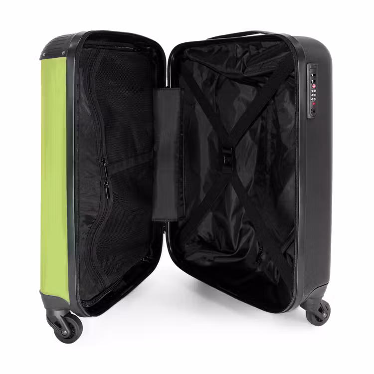 Suitcase - Grl pwr - Green - Red - 3D — 3