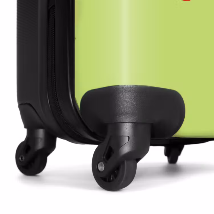 Suitcase - Grl pwr - Green - Red - 3D — 6