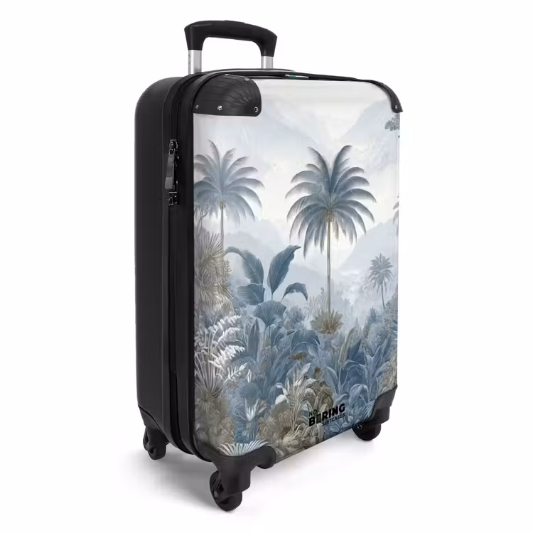 Suitcase - Jungle - Landscape - Blue — 4