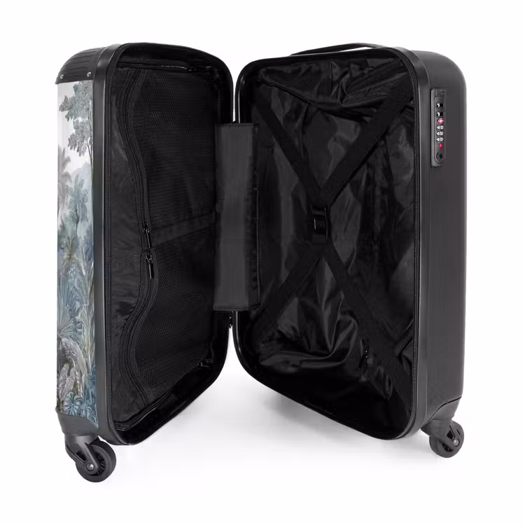 Suitcase - Jungle - Modern - Blue - Green — 3
