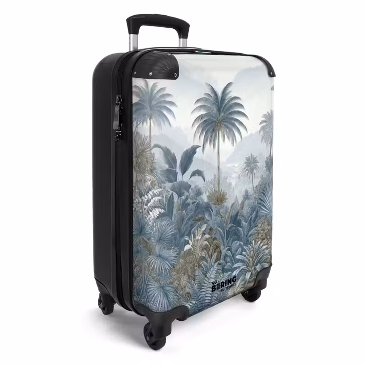 Suitcase - Jungle - Modern - Blue - Green — 4