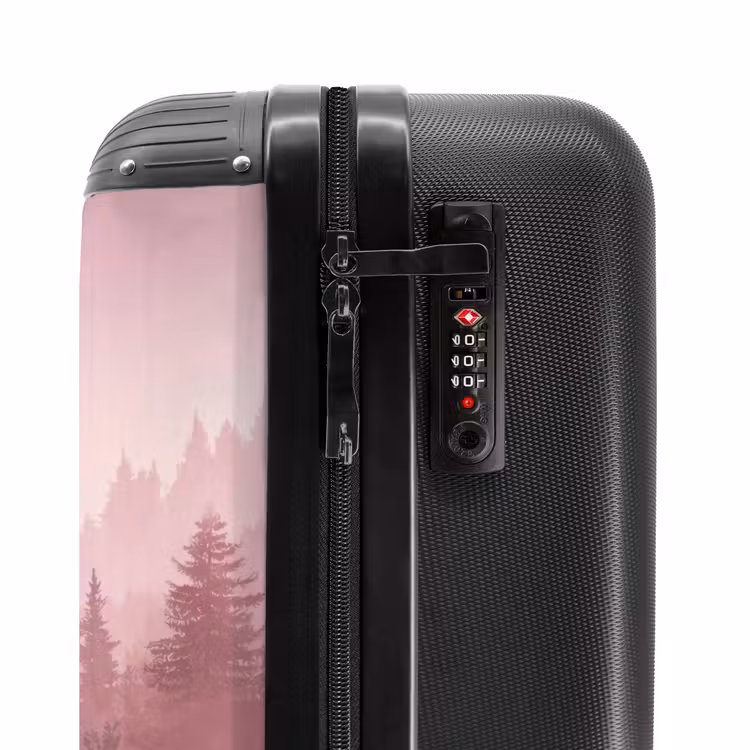 Suitcase - Landscape - Misty - Pink — 5