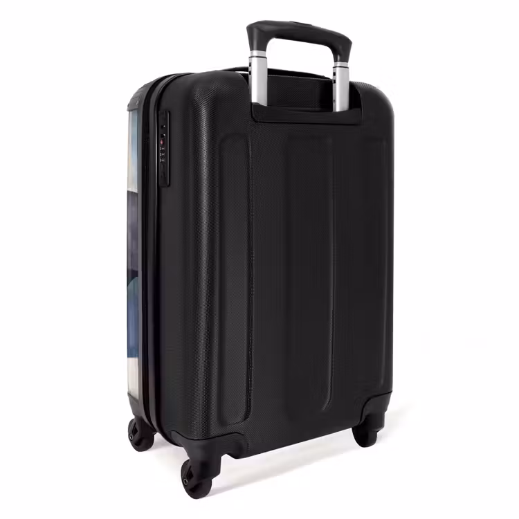 Suitcase - Pattern - Blue - Squares — 2