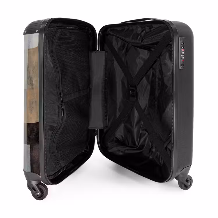 Suitcase - Rectangles - Abstract - Blue — 3