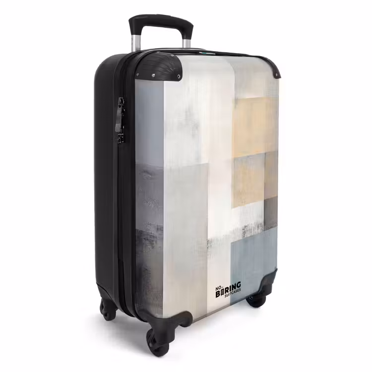 Suitcase - Rectangles - Abstract - Blue — 4
