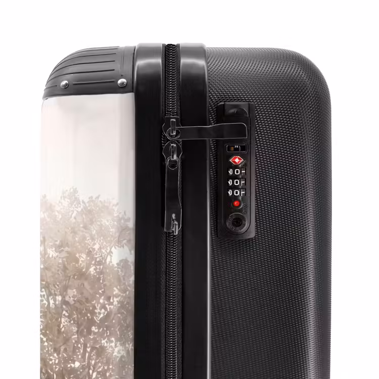 Suitcase - River landscape - Minimalist - Earth tones — 5