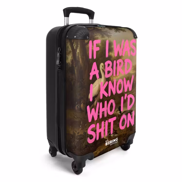 Suitcase - Classic - Humor - Pink — 4
