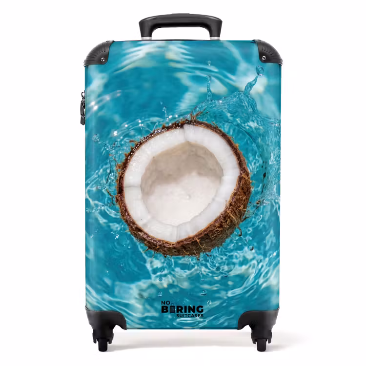 Suitcase - Coconut - Water - White — 1