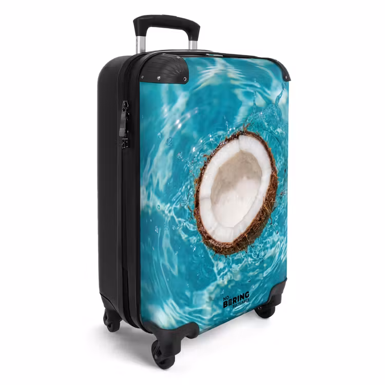 Suitcase - Coconut - Water - White — 4