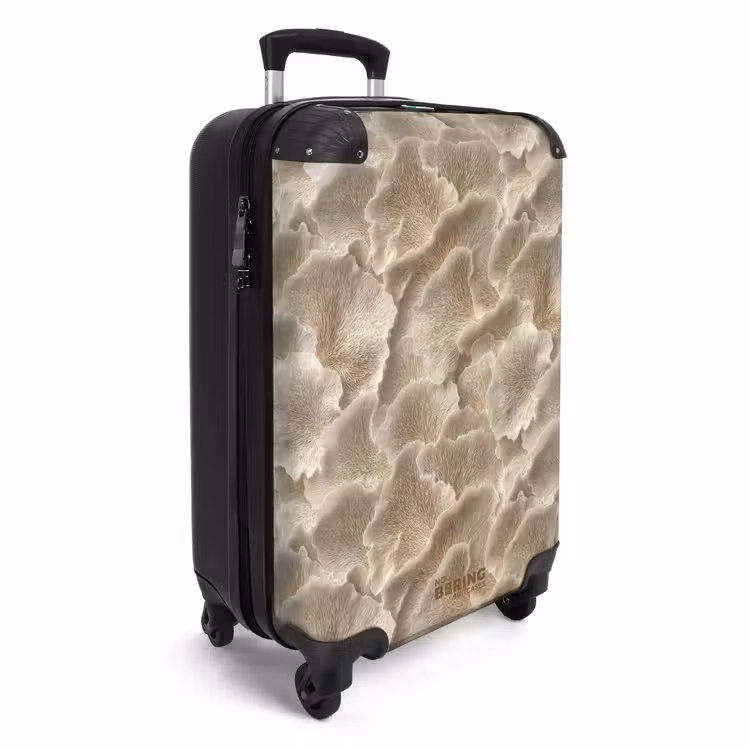 Suitcase - Fan textures - Beige - Fiber texture — 4