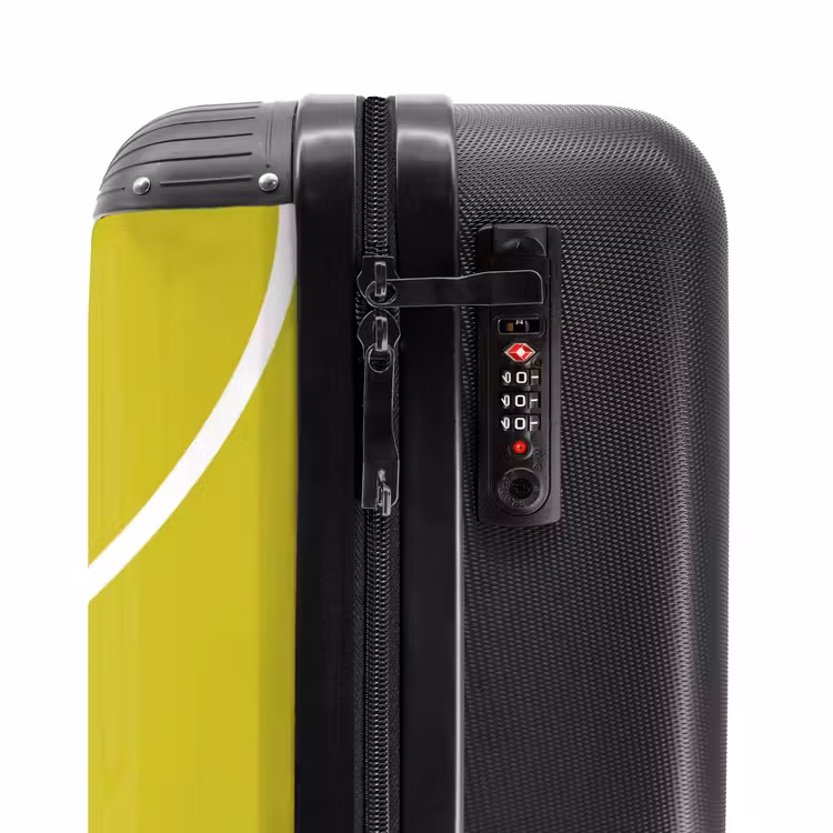 Suitcase - Green - Hearts - White — 5