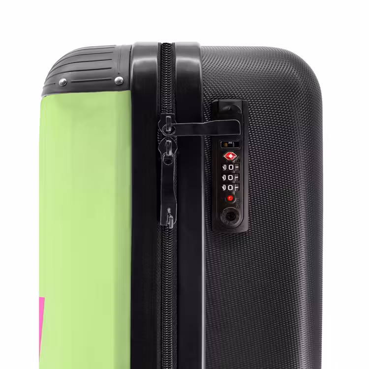 Suitcase - Green - Neon - Quote — 5