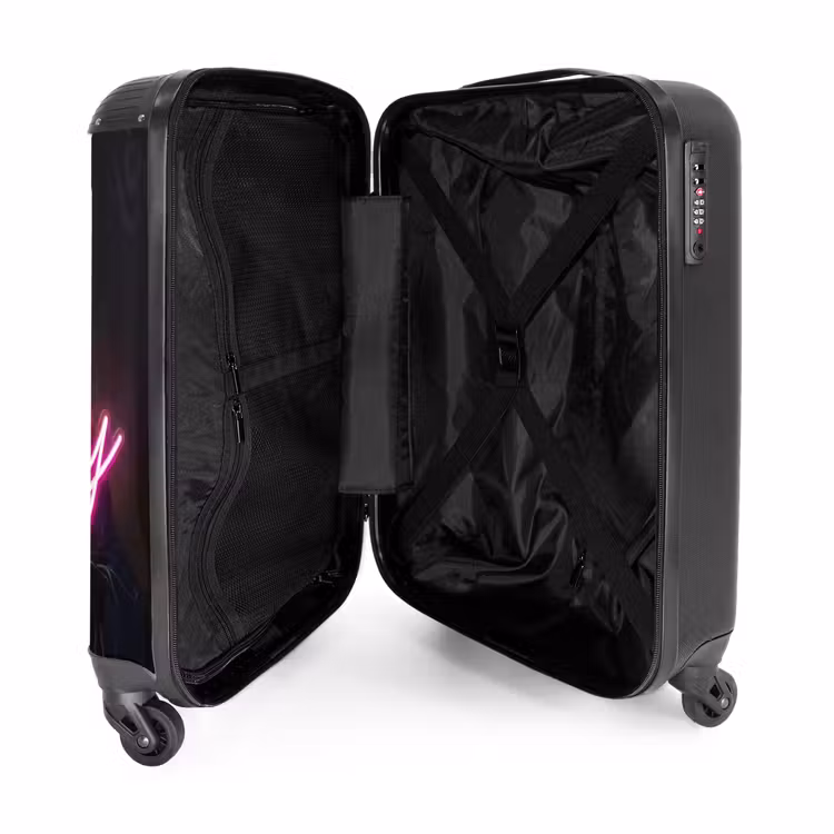 Suitcase - Ironic - Text - Neon — 3