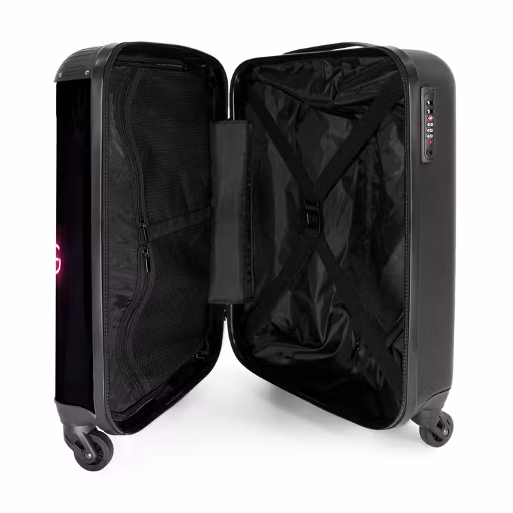 Suitcase - Man - Text - Neon — 3