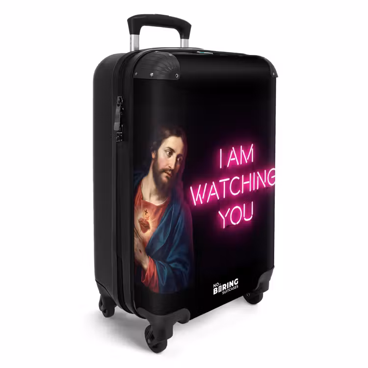 Suitcase - Man - Text - Neon — 4